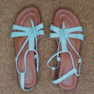 Born Concept turquoise sandals